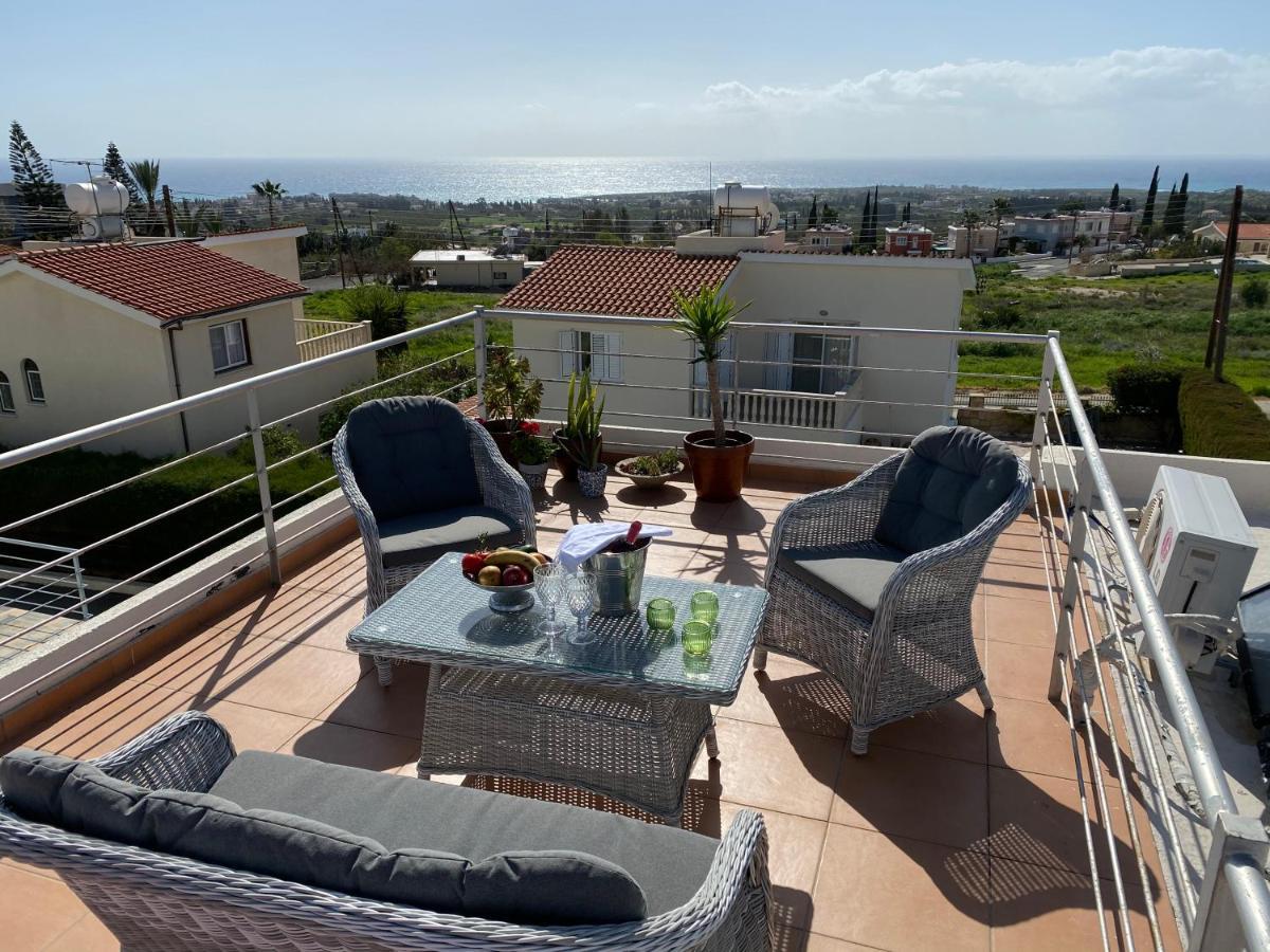 Roof Terrace & Sea View Entire Apartment Péja Eksteriør bilde