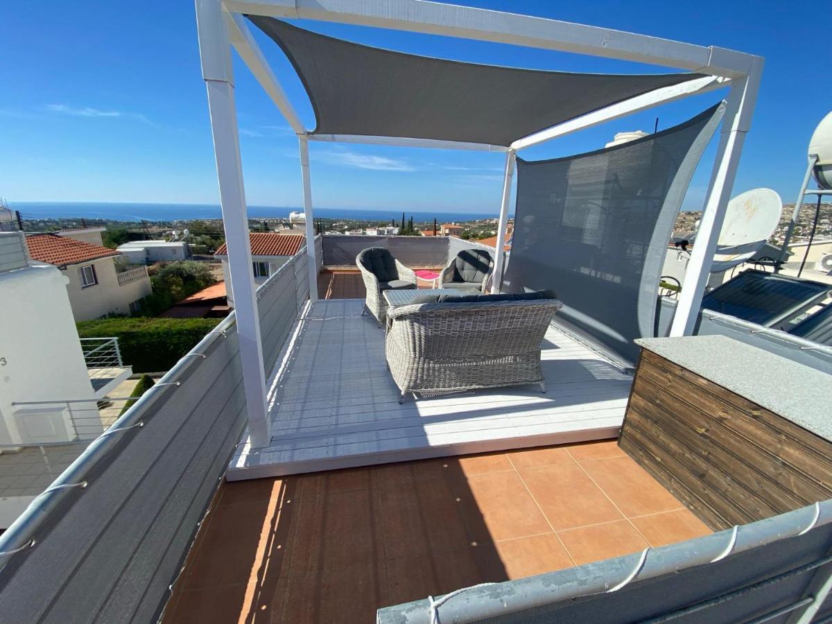 Roof Terrace & Sea View Entire Apartment Péja Eksteriør bilde